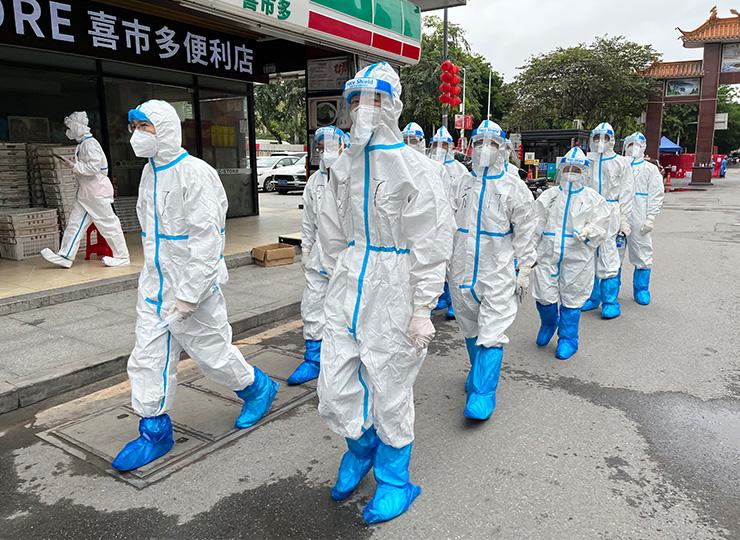 集团党员助力广州疫情封控区，筑牢抗疫“长城”